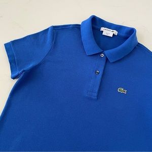LACOSTE Regular Fit Cotton Petit Piqué Polo, 38
